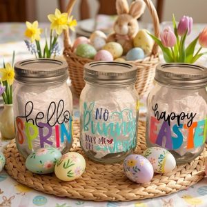 Easter Mini Cookies Jar