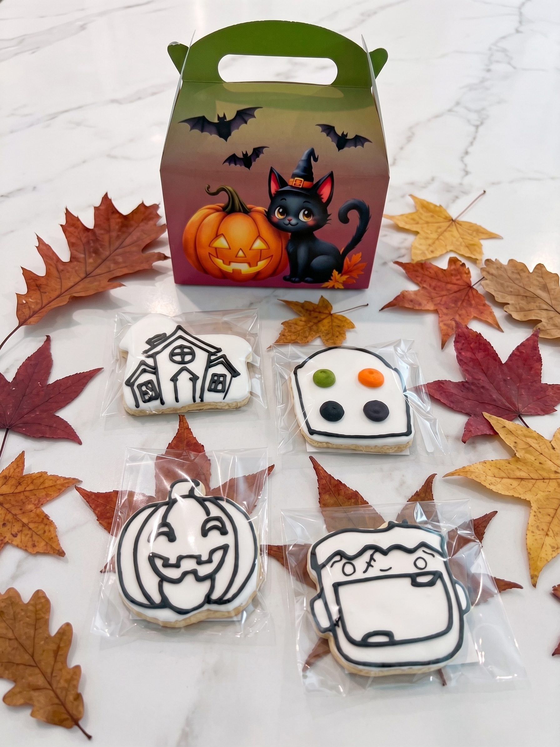 cookies + 1 paint palette cookie + brush included in every decorative gift box!