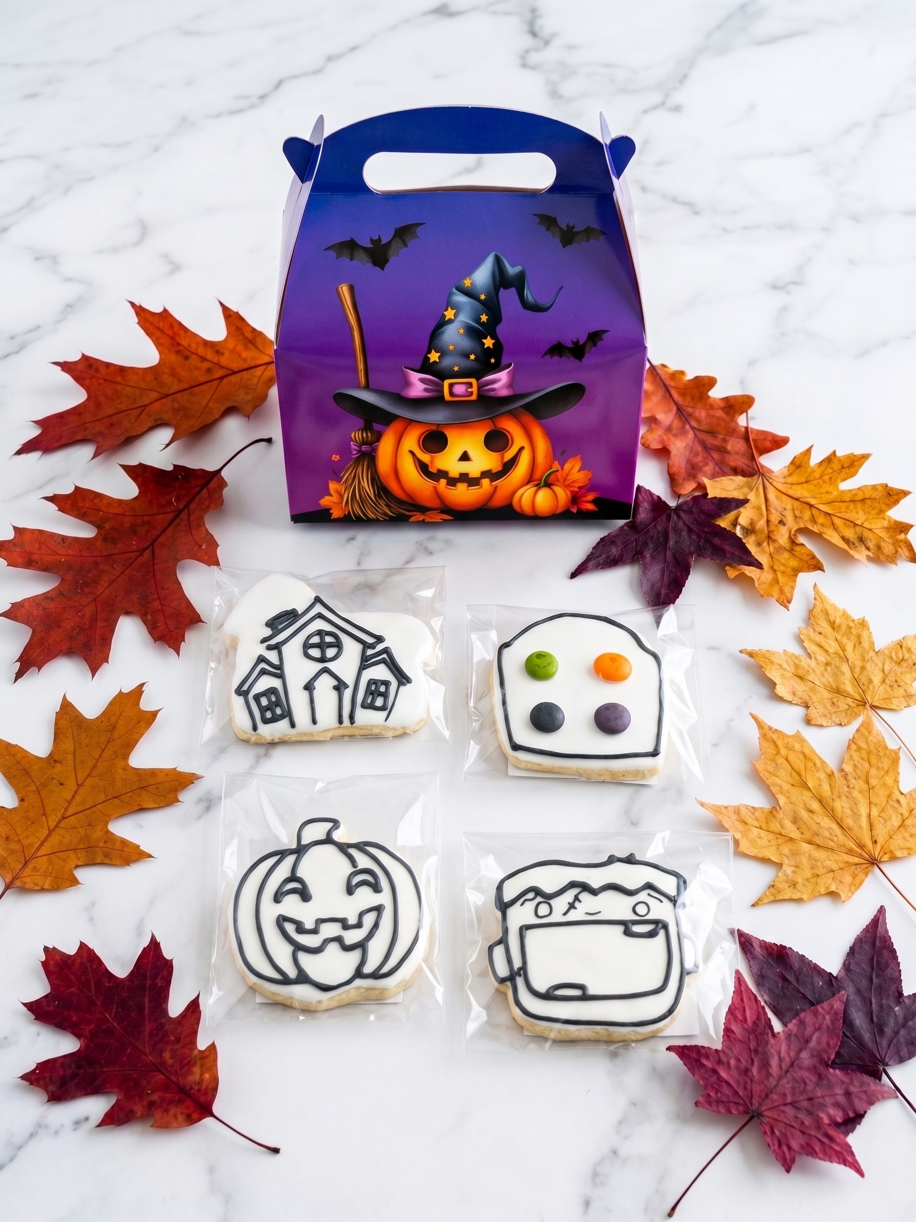Halloween Paint-Your-Own (PYO) Cookie Activity Box ππ¨ - Image 2