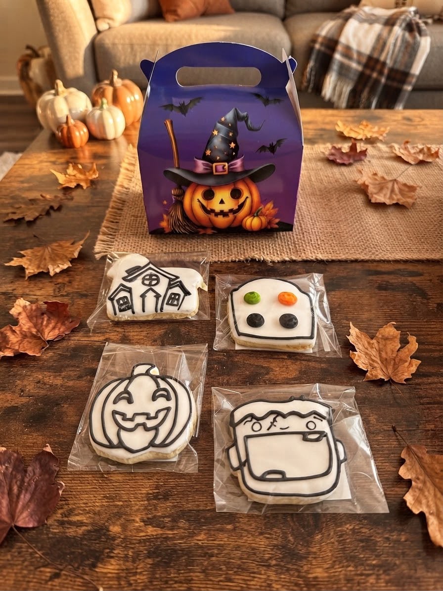 Halloween Paint-Your-Own (PYO) Cookie Activity Box ππ¨